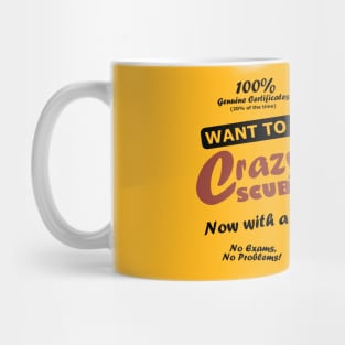 Crazy Pete's Scuba School Mug